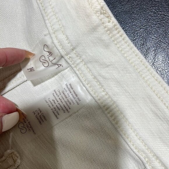 CALIA Women's High Rise Kickback Wide Leg Pant - Picture 6 of 8